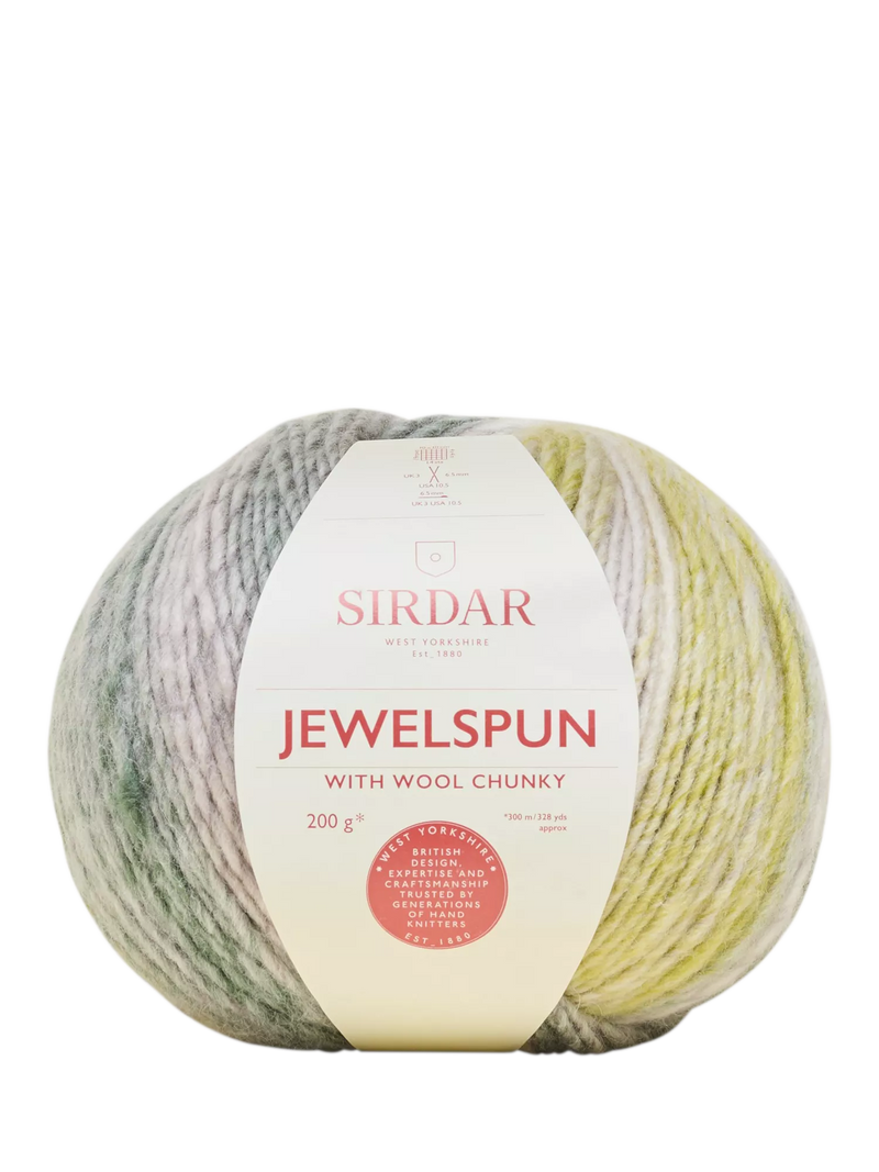 Laine à tricoter épaisse Sirdar Jewelspun 200g