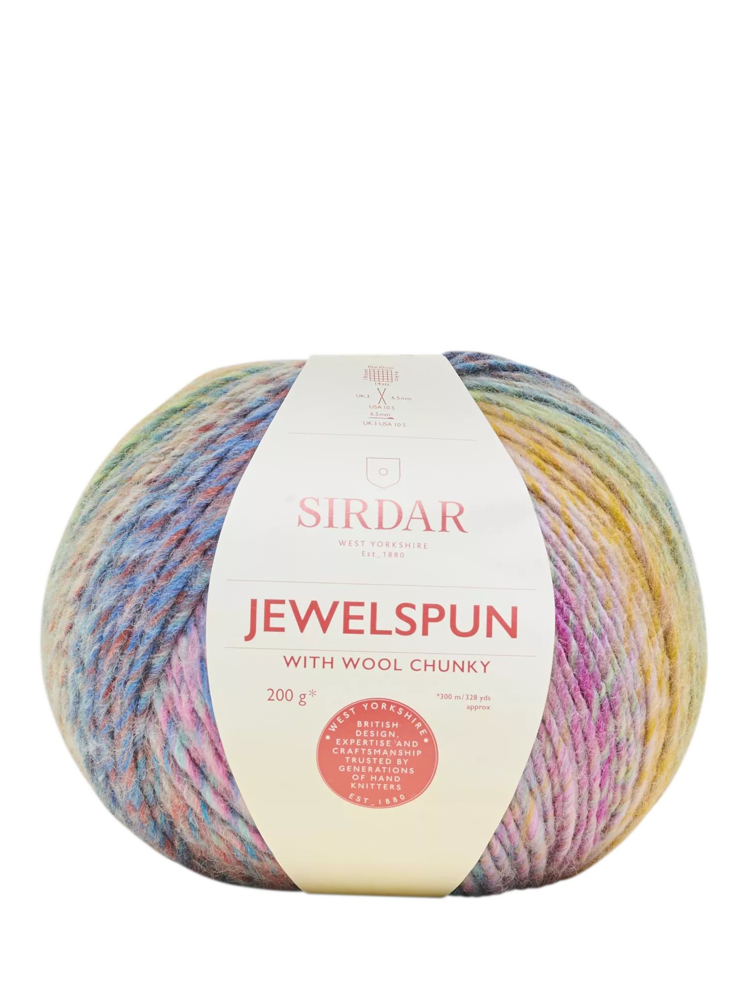 Laine à tricoter épaisse Sirdar Jewelspun 200g