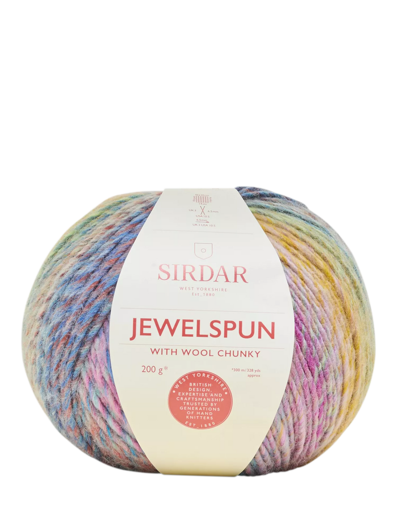 Laine à tricoter épaisse Sirdar Jewelspun 200g