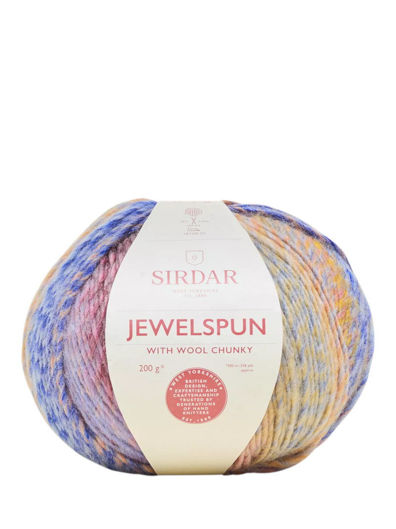 Laine à tricoter épaisse Sirdar Jewelspun 200g