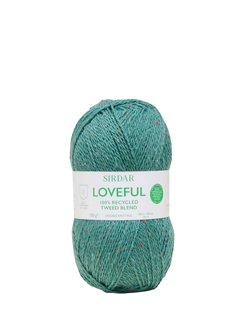 Sirdar Loveful Recycled Tweed DK Knitting Yarn