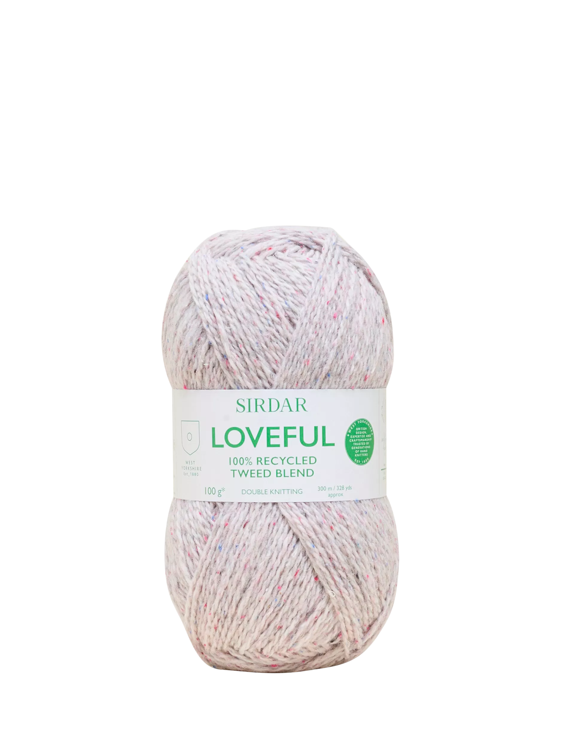 Sirdar Loveful Recycled Tweed DK Knitting Yarn