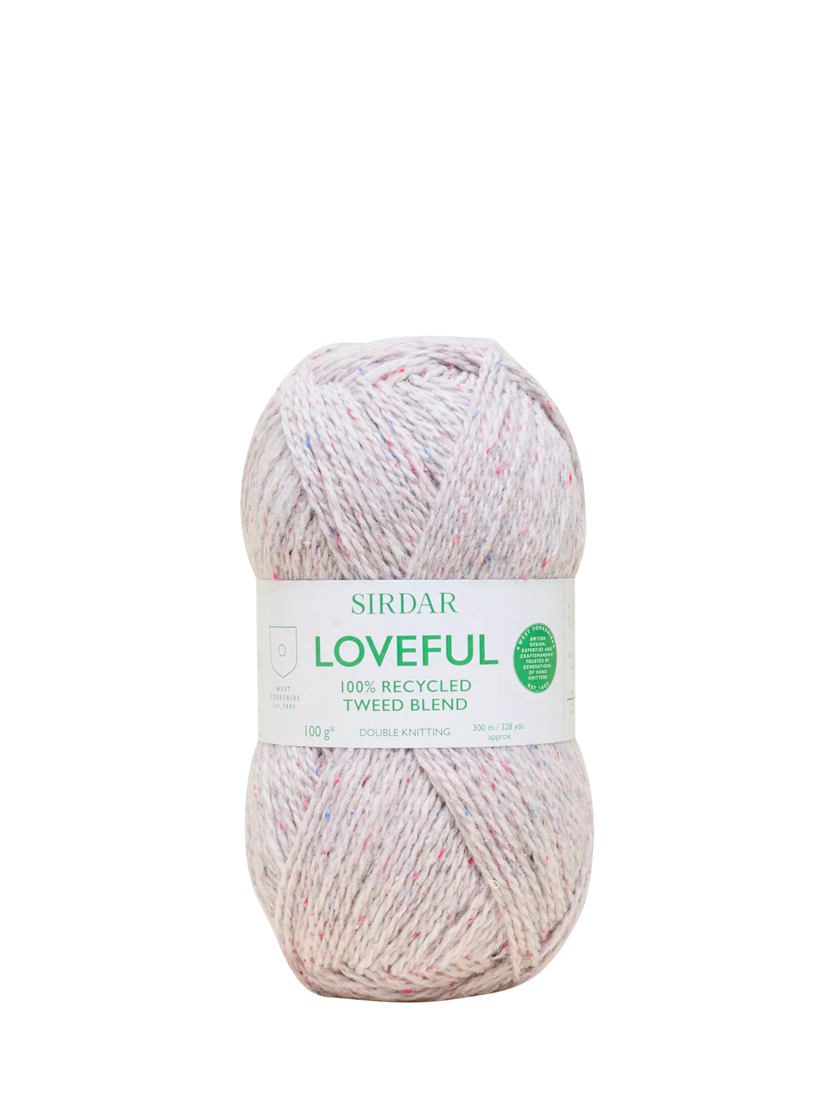 Sirdar Loveful Recycled Tweed DK Knitting Yarn