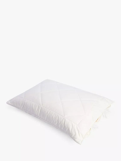 John Lewis Piglet in Bed Merino Wool Pillow Protector King Size White- Buy online at McGrocer