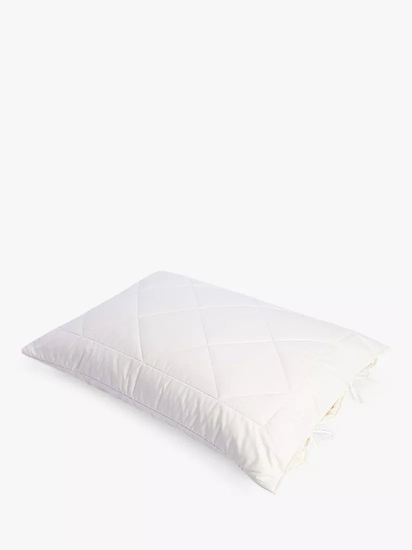 Piglet in Bed Merino wool pillow protector King size white (British brand)