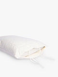 Piglet in Bed Merino wool pillow protector King size white (British brand)