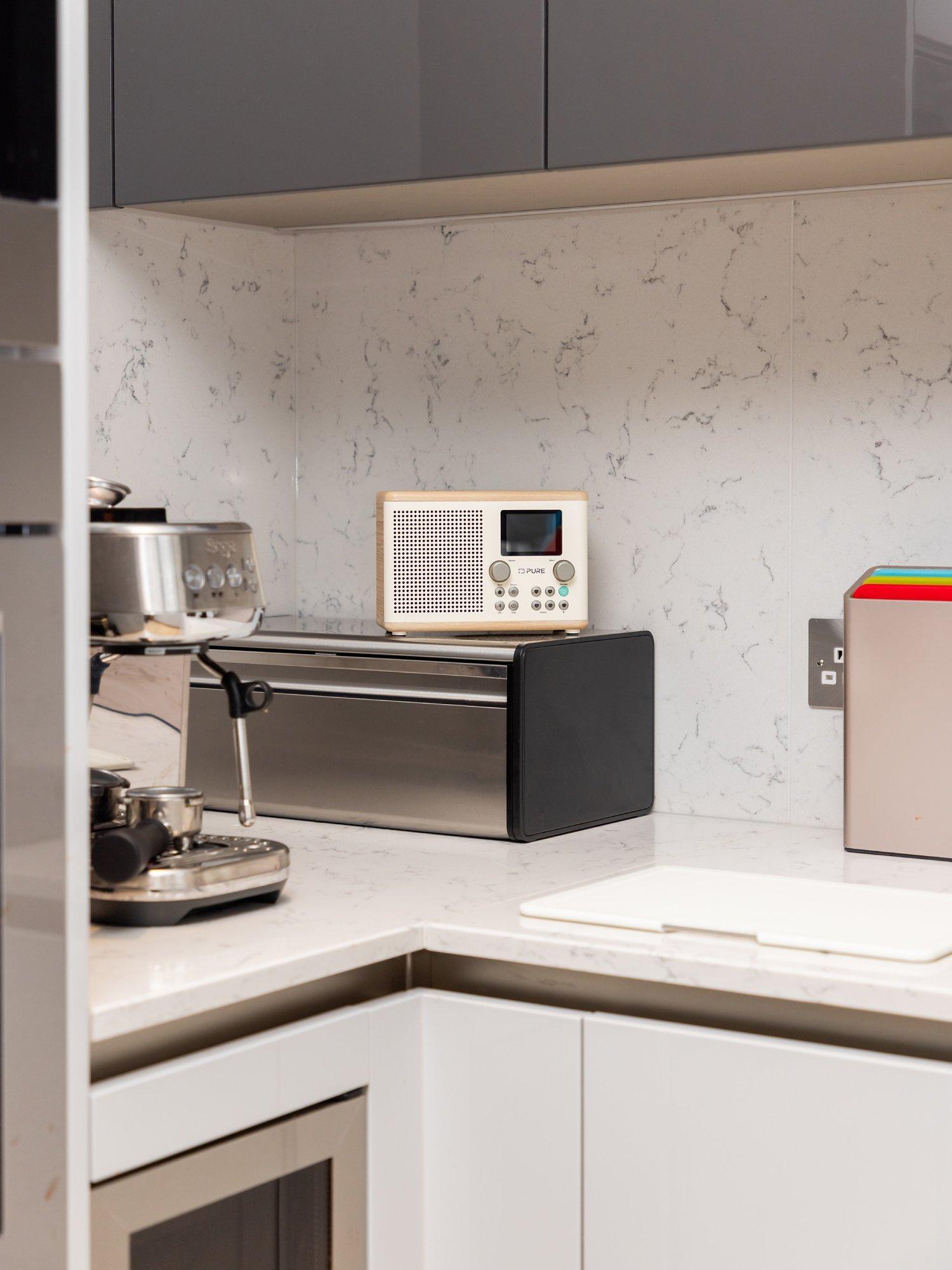 Pure Classic H4 DAB+ FM Bluetooth Radio, importiert aus dem Vereinigten Königreich
