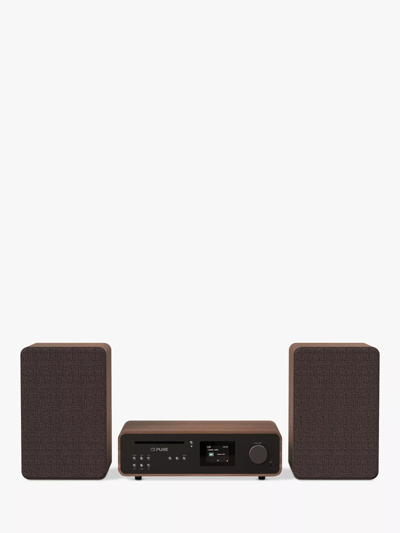 Pure Classic Stereo All-In-One Music System with DAB+/FM/Internet Radio and Bluetooth