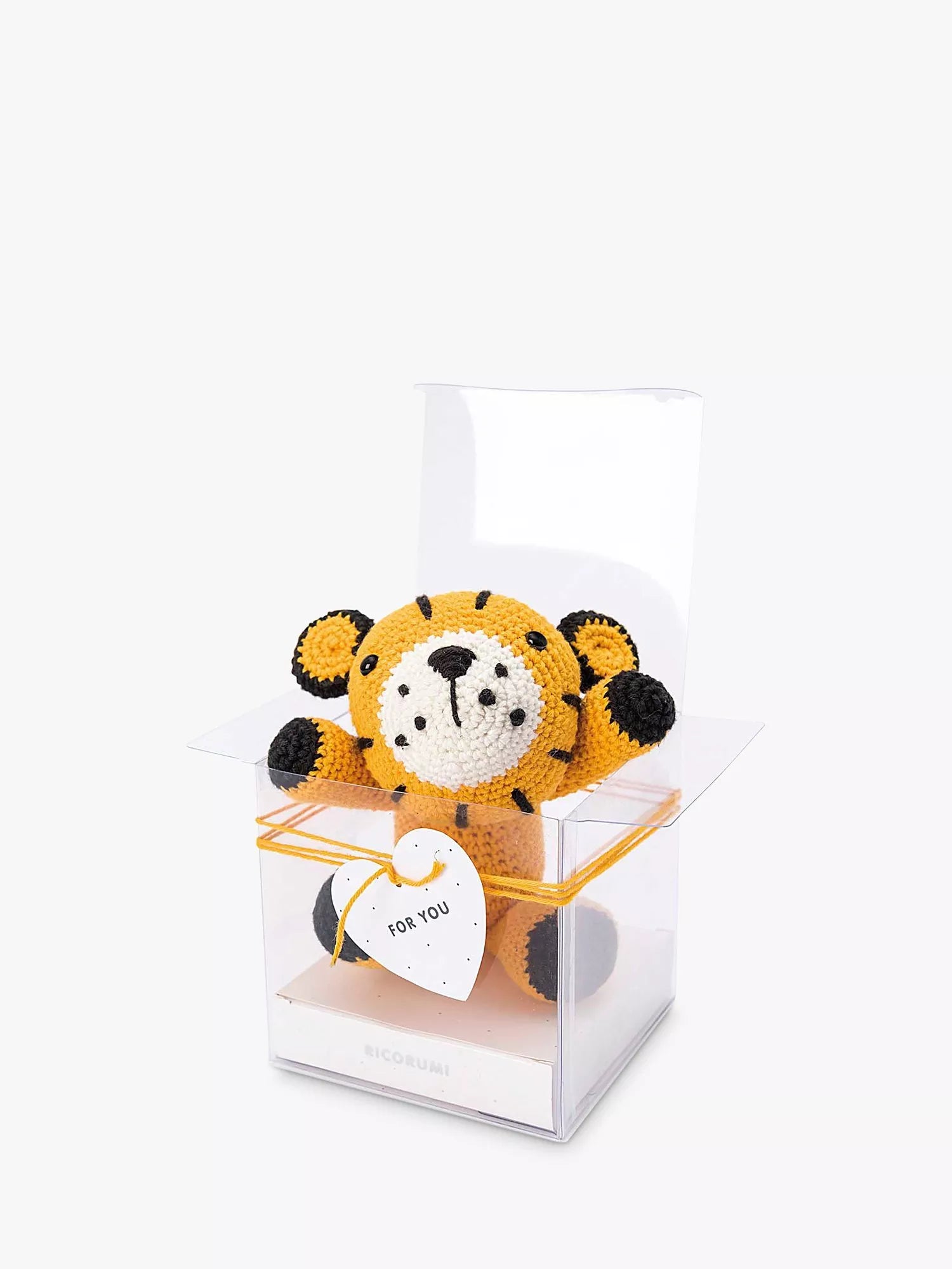 Rico Design Ricorumi tiger crochet kit with yarn and eyes (British brand)
