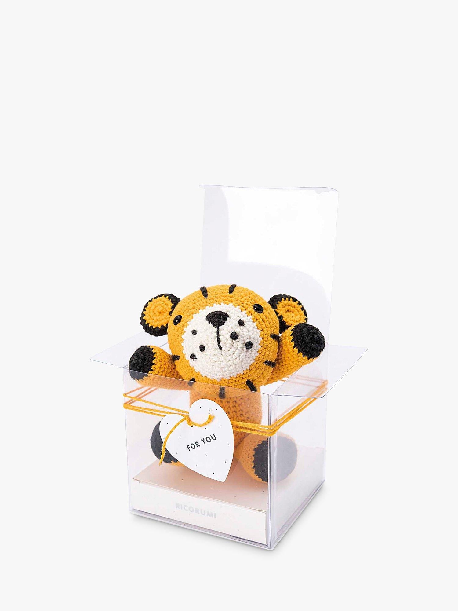 Rico Design Ricorumi tiger crochet kit with yarn and eyes (British brand)