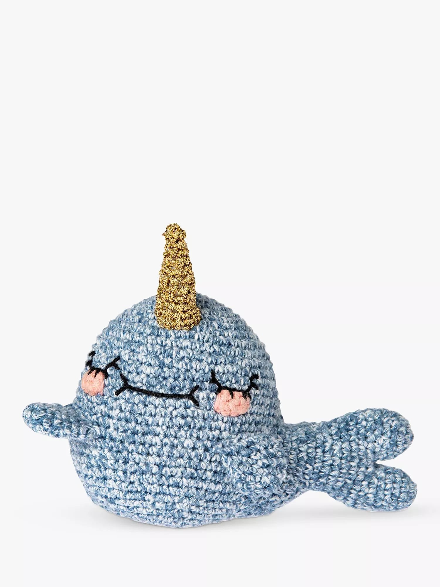 Rico Design Ricorumi narwhal crochet kit, UK version