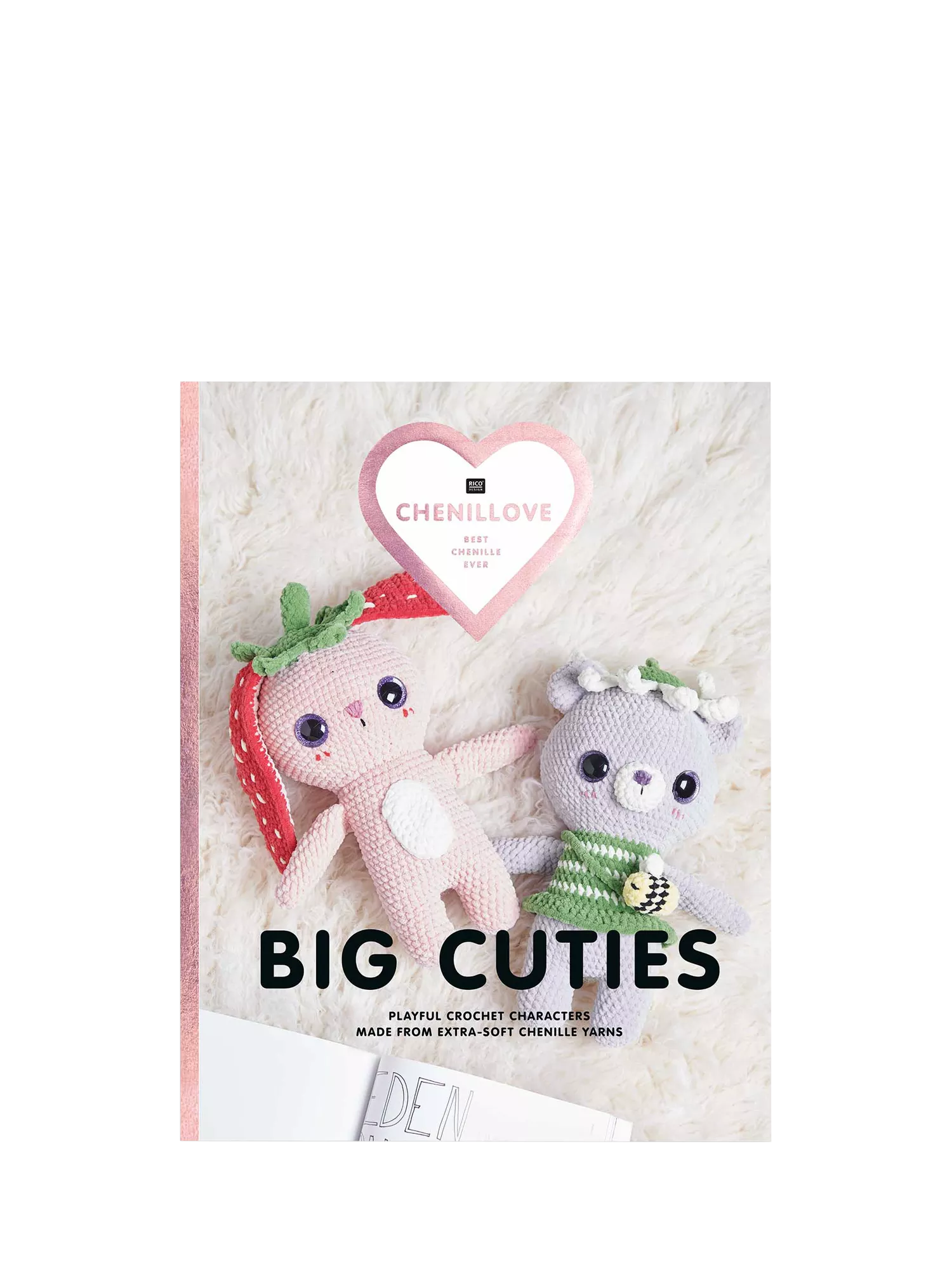 Rico Design crochet pattern book Chenillelove Big Cuties, imported from the UK