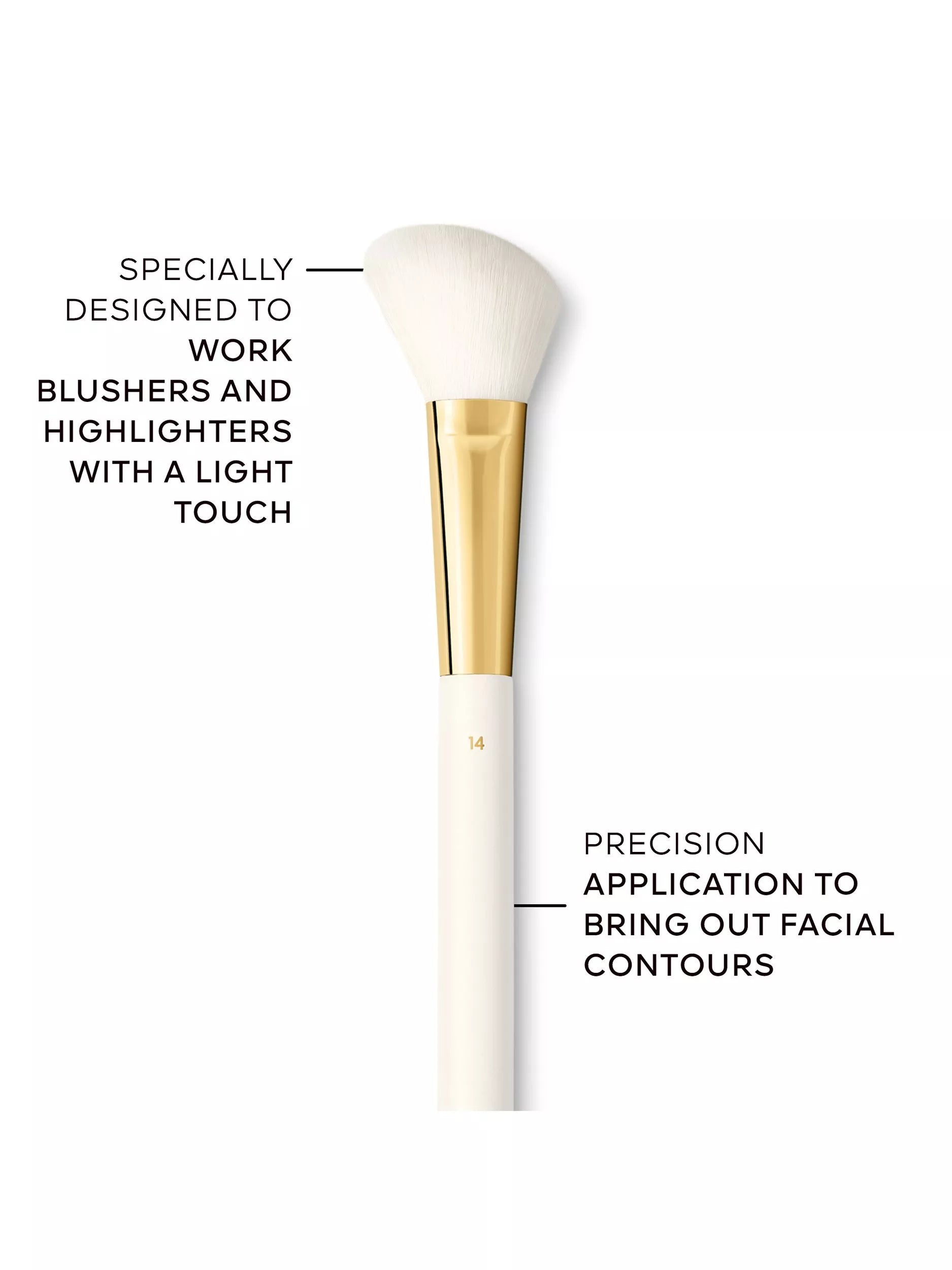 Guerlain blush and highlighting brush No.14 - British product