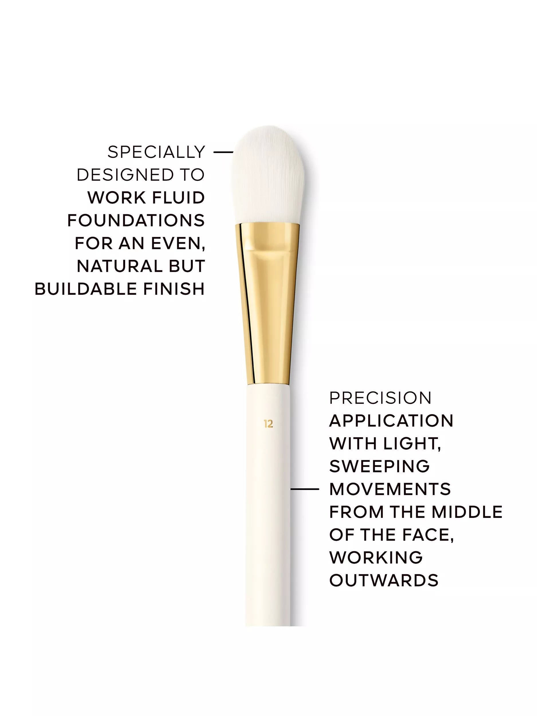 Guerlain foundation brush No.12, imported from the UK