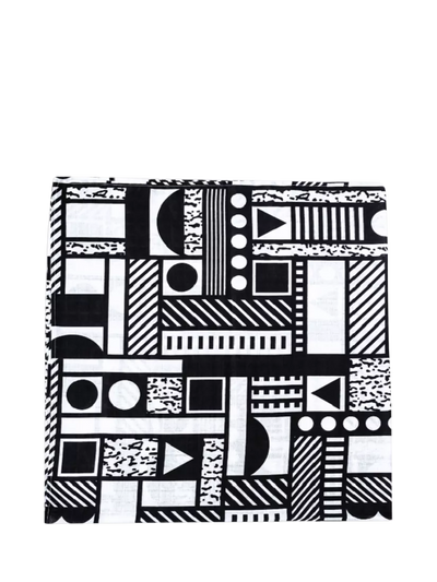 John Lewis Etta Loves X Walala Studio Extra Large Muslin Square, Mono