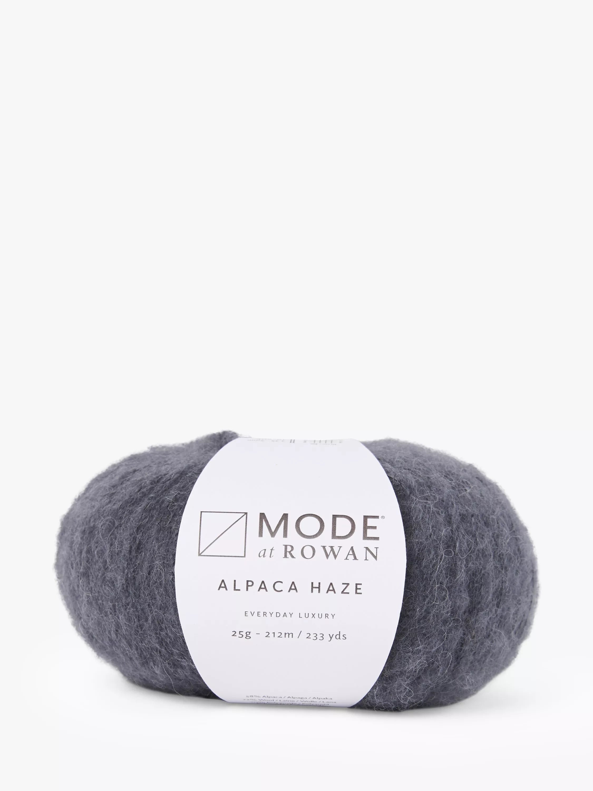 MODE at Rowan Alpaca Haze Knitting Yarn 25g