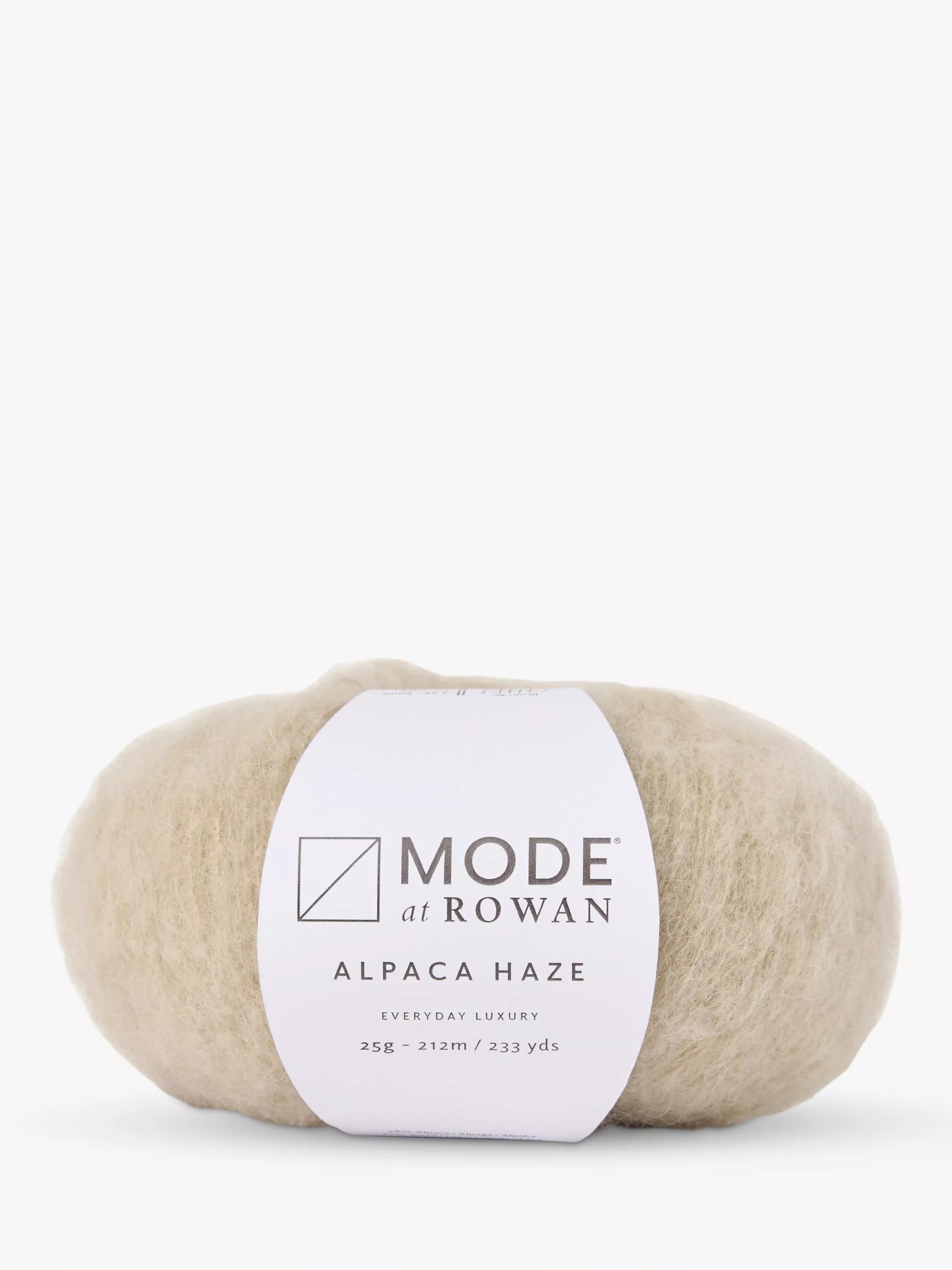 MODE at Rowan Alpaca Haze Knitting Yarn 25g