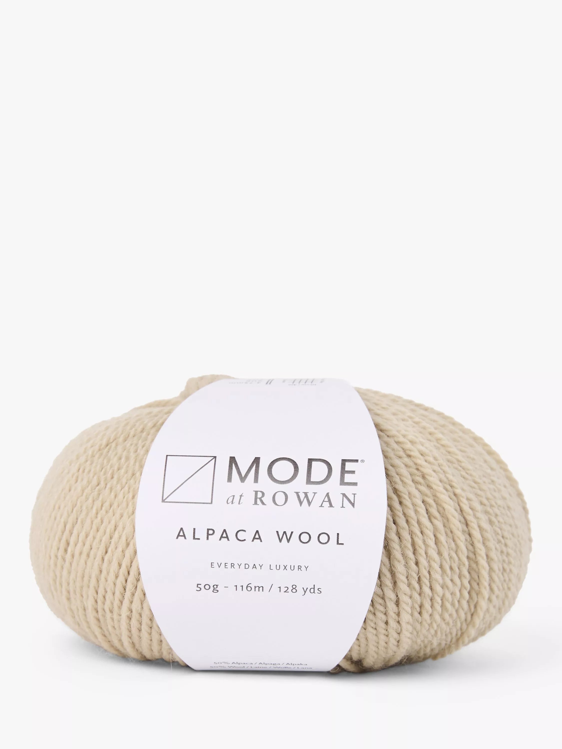 MODE at Rowan Alpaca Wool Knitting Yarn, 50g