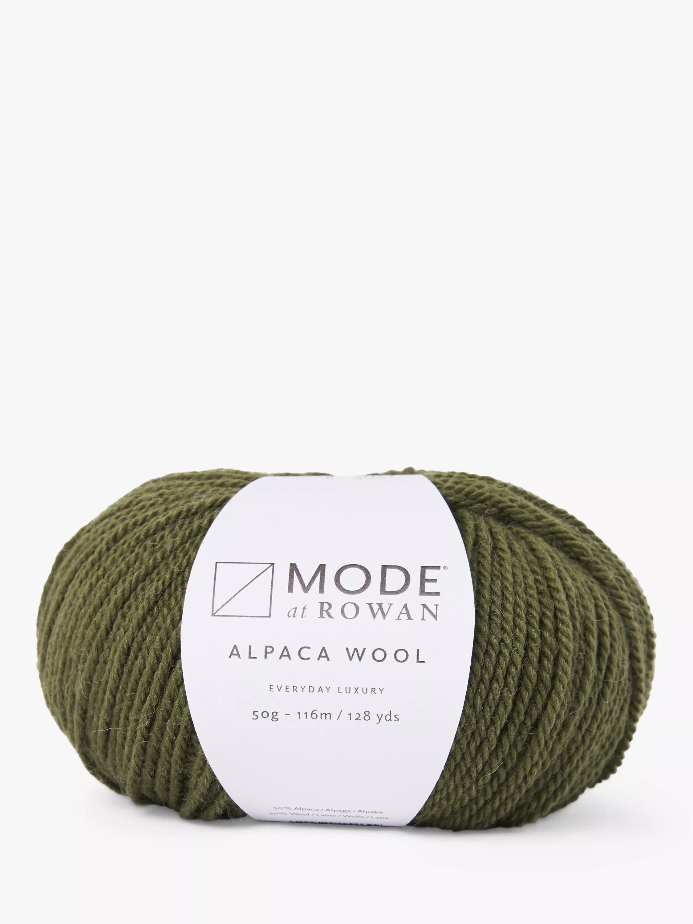 MODE at Rowan Alpaca Wool Knitting Yarn, 50g