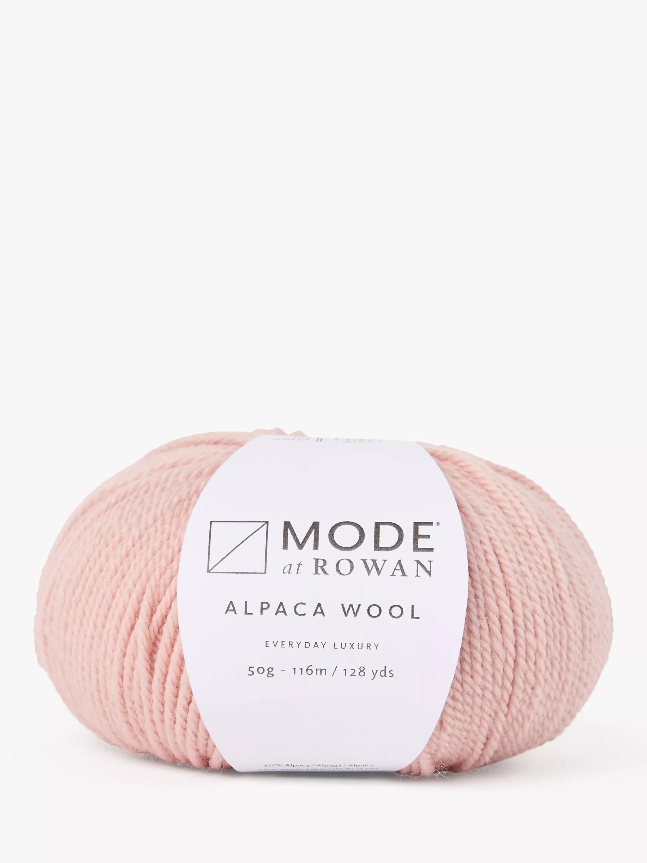MODE at Rowan Alpaca Wool Knitting Yarn, 50g