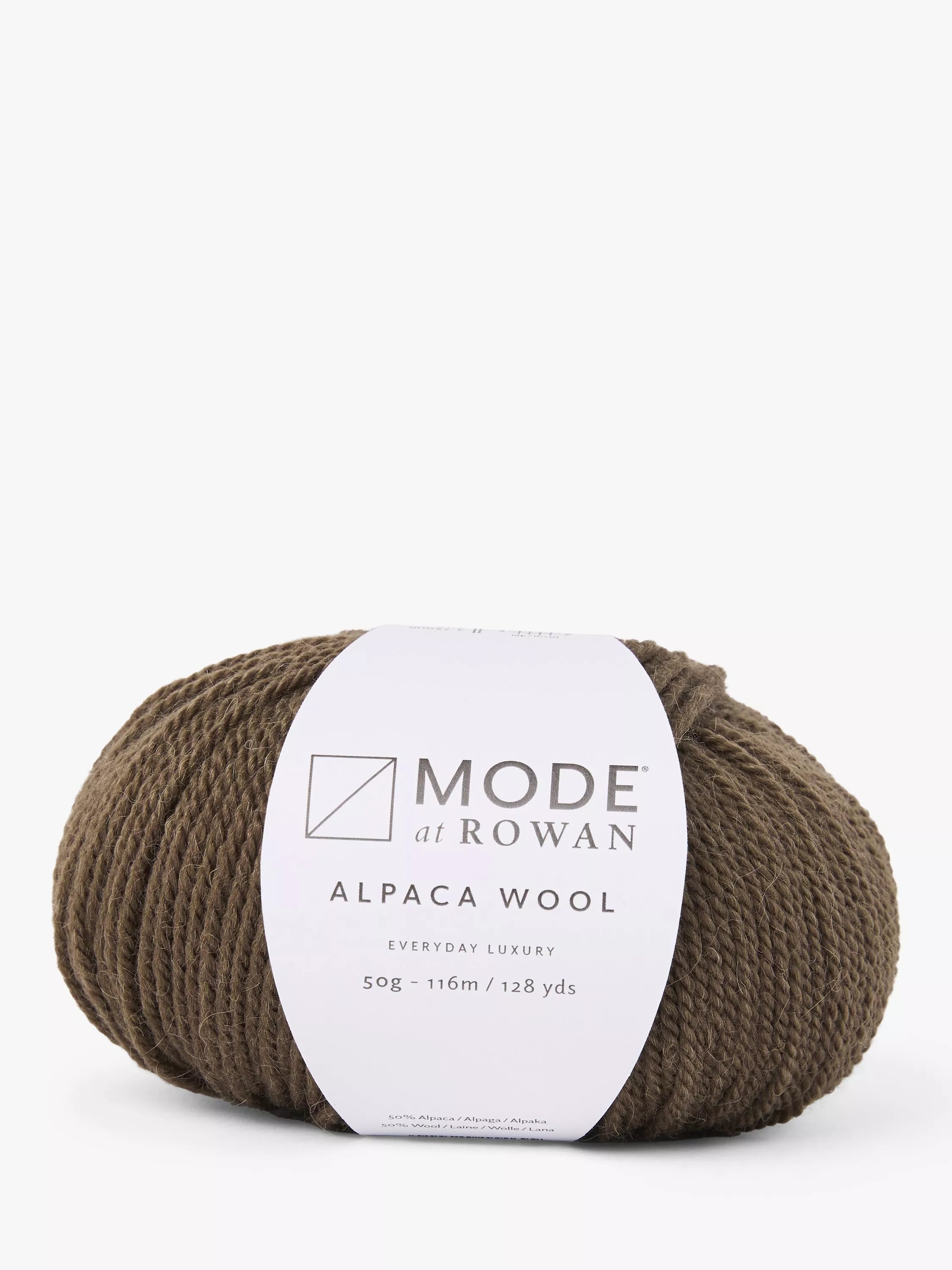 MODE at Rowan Alpaca Wool Knitting Yarn, 50g