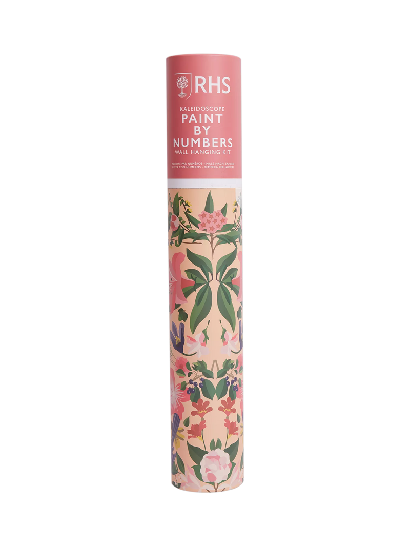 RHS paint by numbers kit floral kaleidoscope, UK version