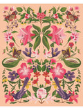 RHS paint by numbers kit floral kaleidoscope, UK version