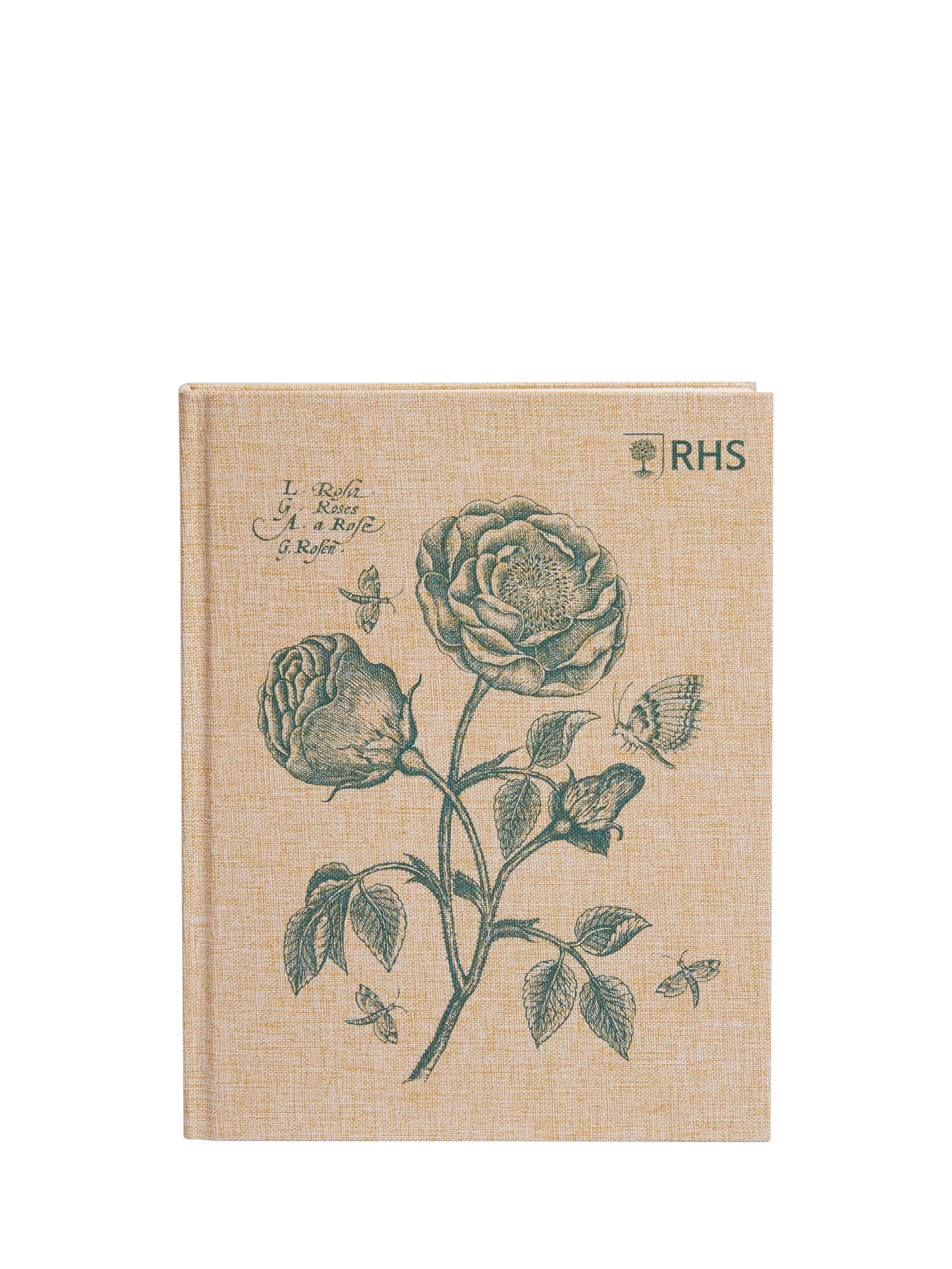 RHS sketchbook rose design A5 (British brand)