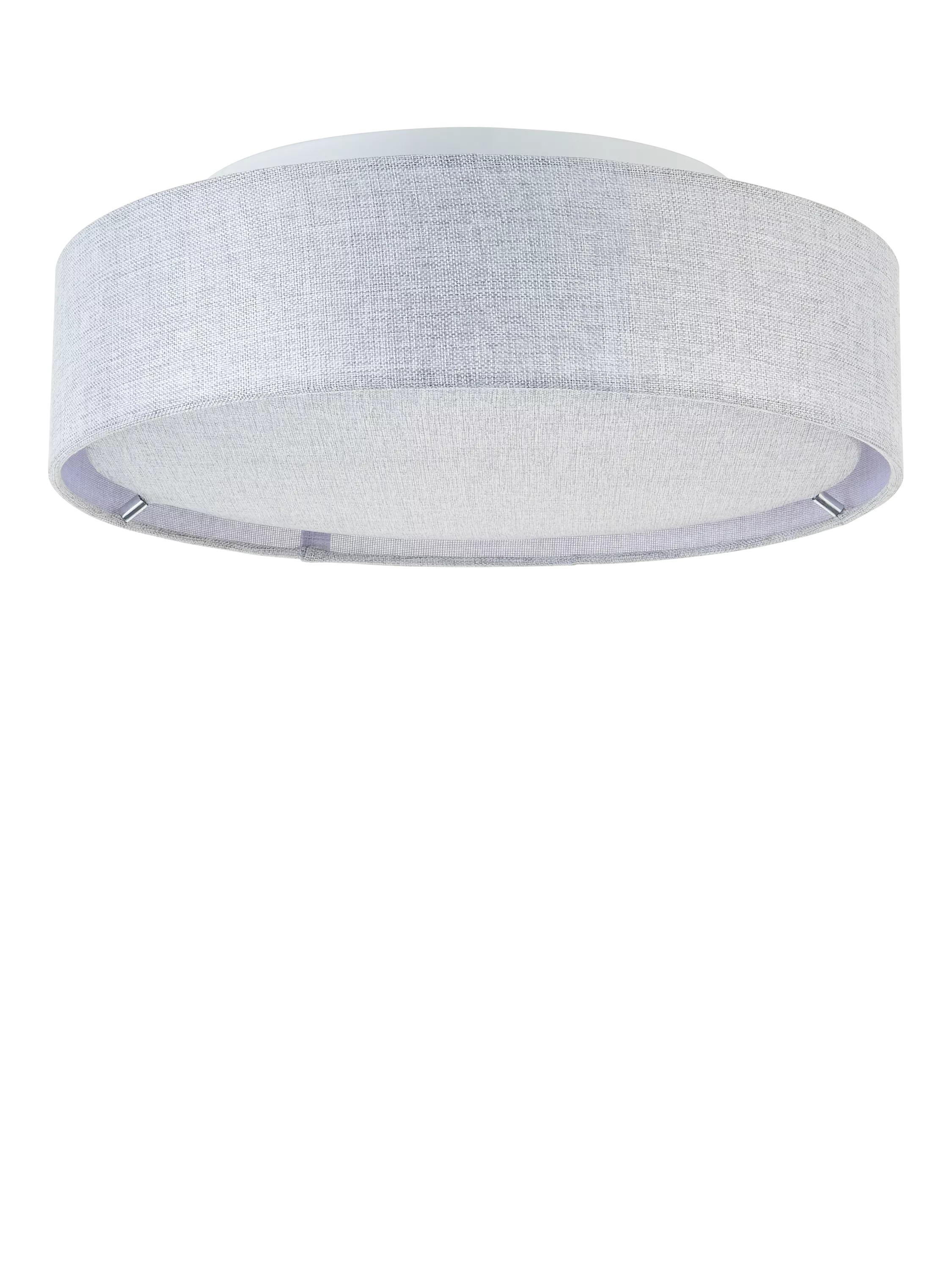 John Lewis grey linen ceiling light, UK version