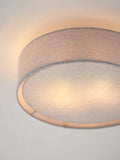 John Lewis grey linen ceiling light, UK version