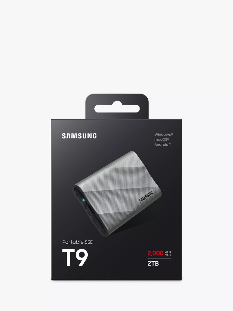 Samsung T9 portable SSD 2TB, UK version
