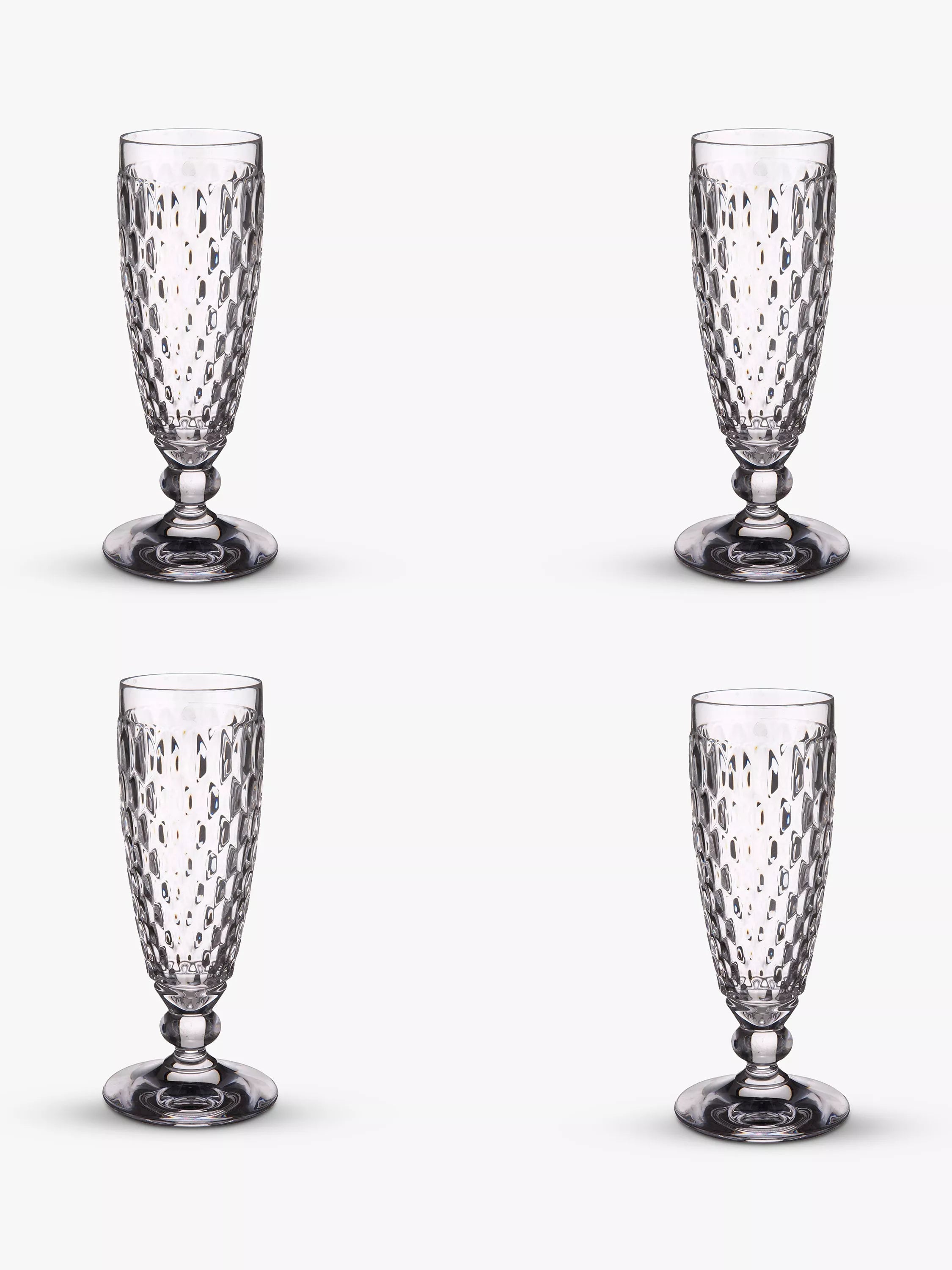 Villeroy & Boch Boston Stiel-Champagnerglas Flötenset für 4 Stück 120ml