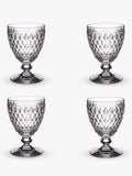 Villeroy & Boch Boston White Wine Goblet Glasses, Set of 4, 120ml