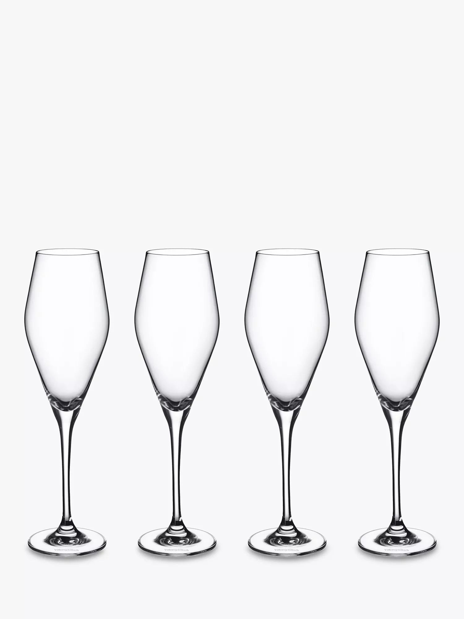 Villeroy & Boch La Divina champagne flutes set of 4 120ml - British product