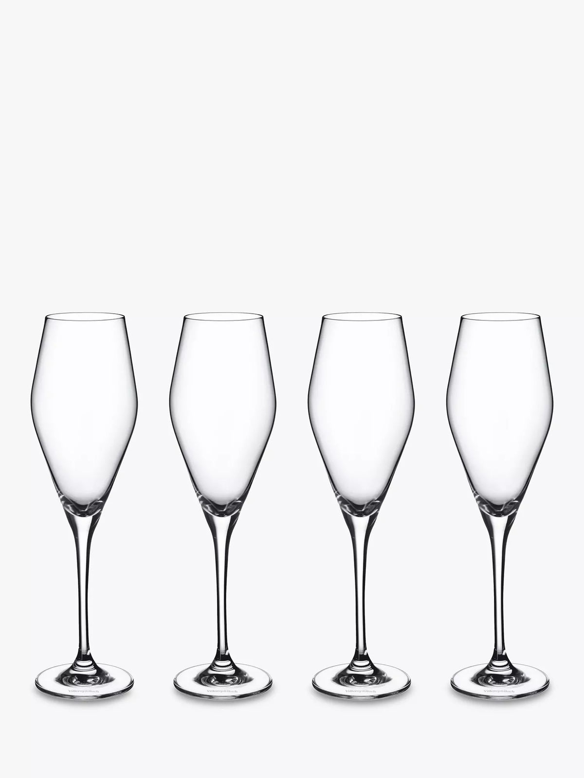 Villeroy & Boch La Divina champagne flutes set of 4 120ml - British product
