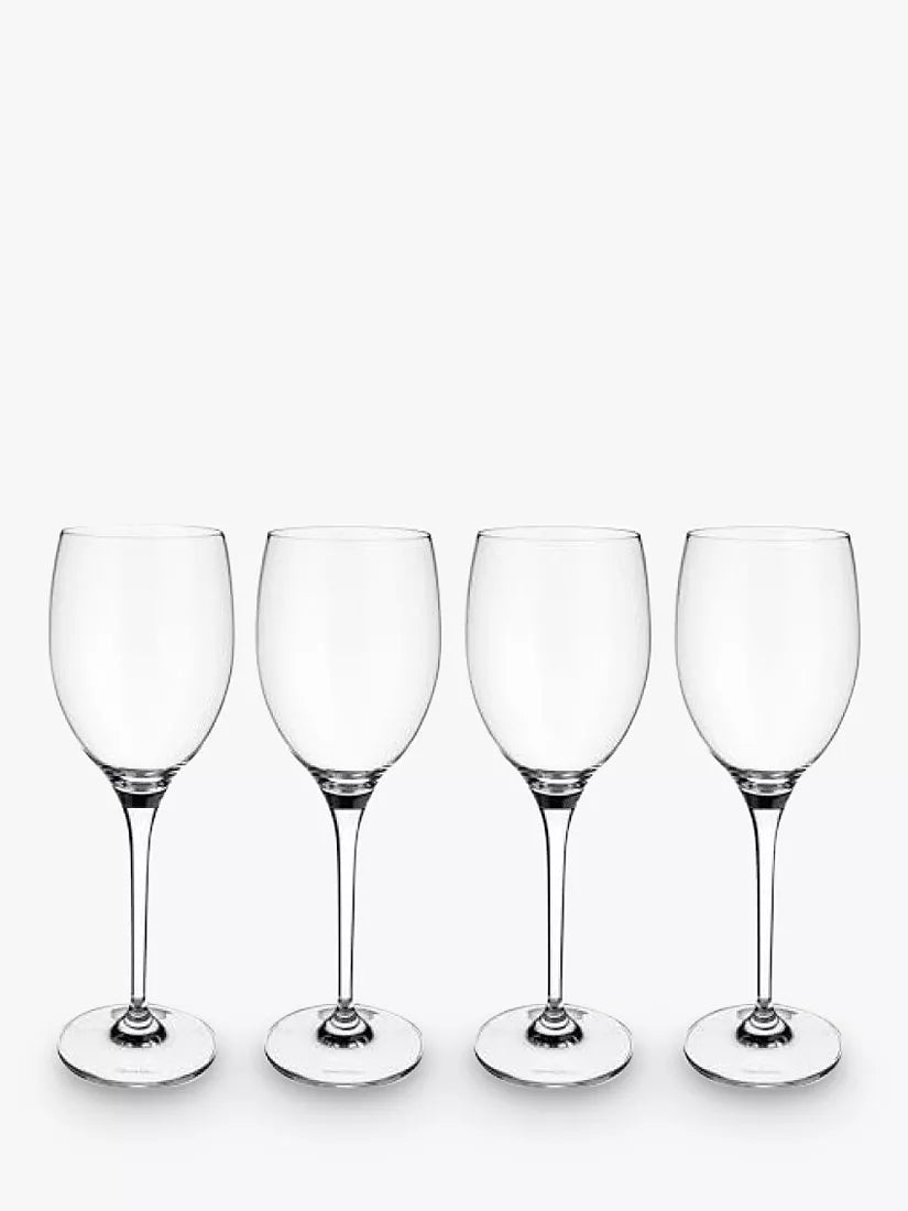 Villeroy & Boch Maxima white wine glass set 120ml, imported from the UK