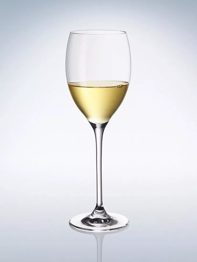 Villeroy & Boch Maxima white wine glass set 120ml, imported from the UK