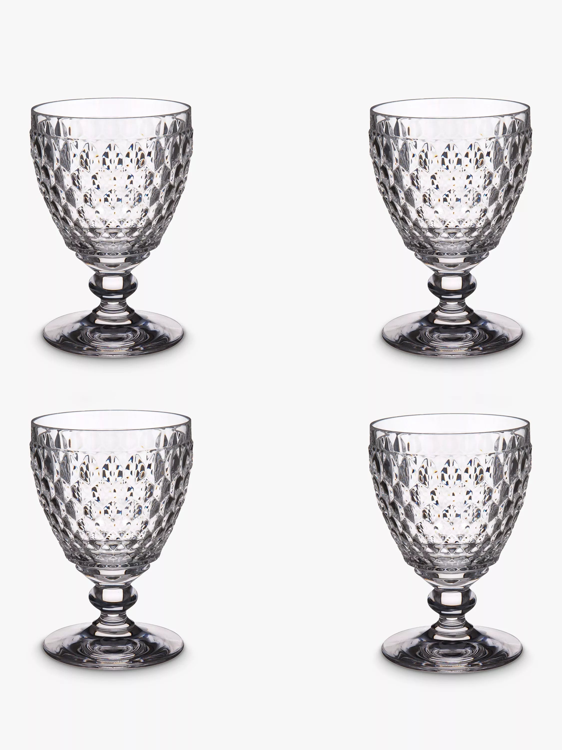 Villeroy & Boch Boston Stemmed Water Glass Set of 4 250ml