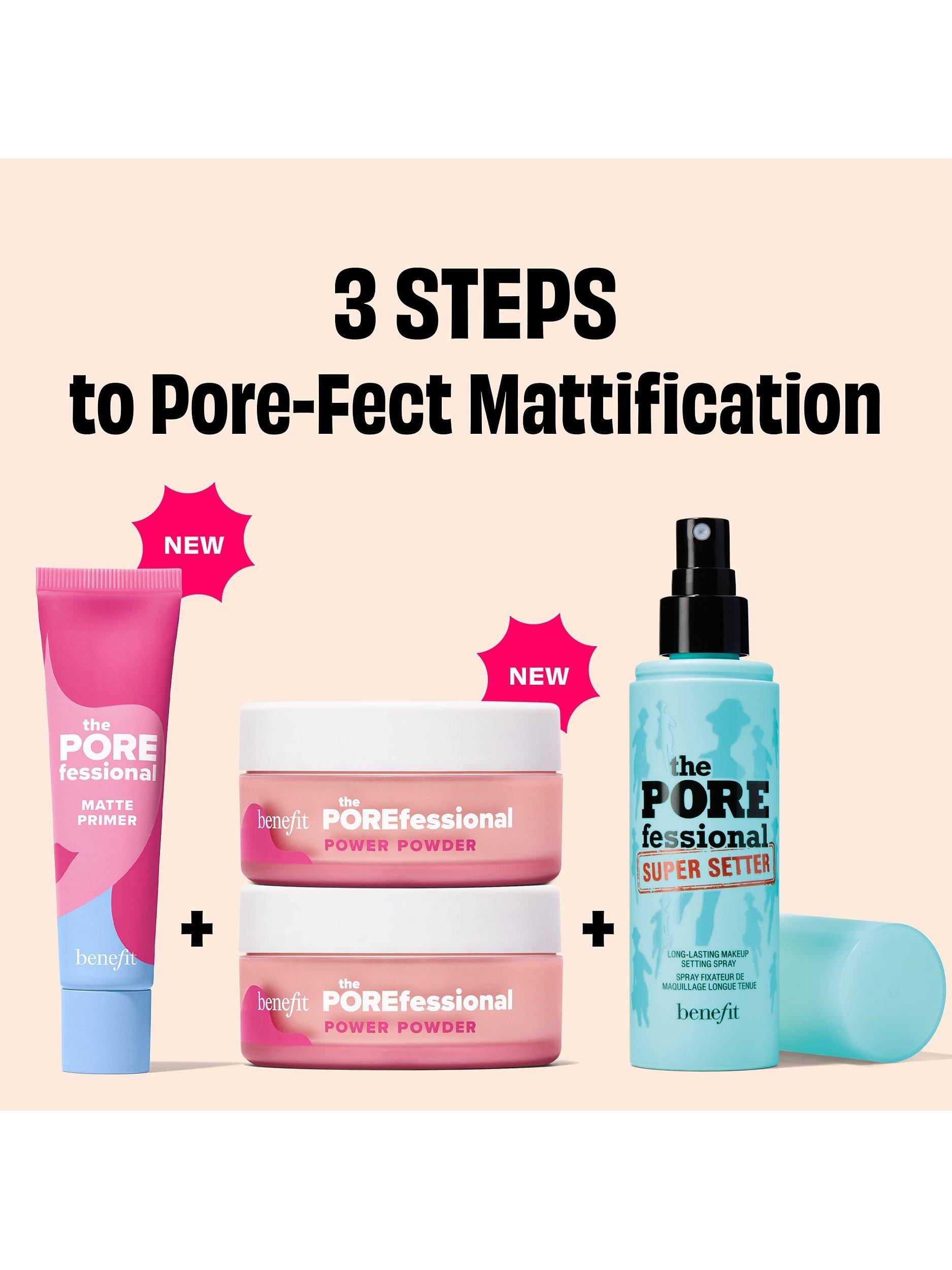 Benefit POREfessional Power Matte 'n Blur loose powder 8g - British product