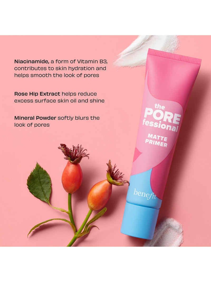 Benefit The POREfessional Matte Primer 22ml, imported from the UK