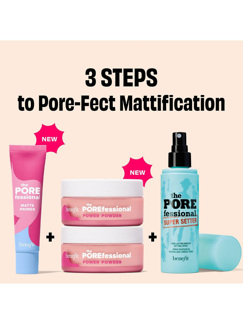 Benefit The POREfessional Matte Primer 22ml, imported from the UK