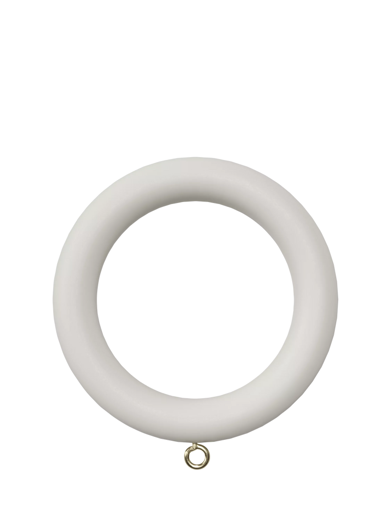 John Lewis wooden curtain rings 35mm pack of 6, UK version