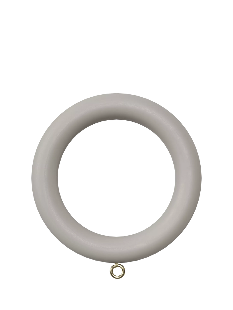 John Lewis Wooden Curtain Rings 35mm Pack of 6