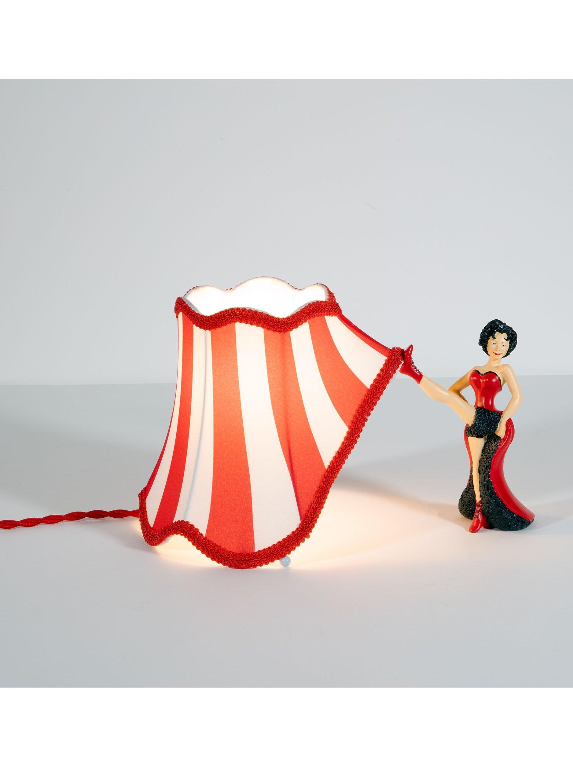 Seletti Circus Lucy table lamp red/multi 26cm, UK version