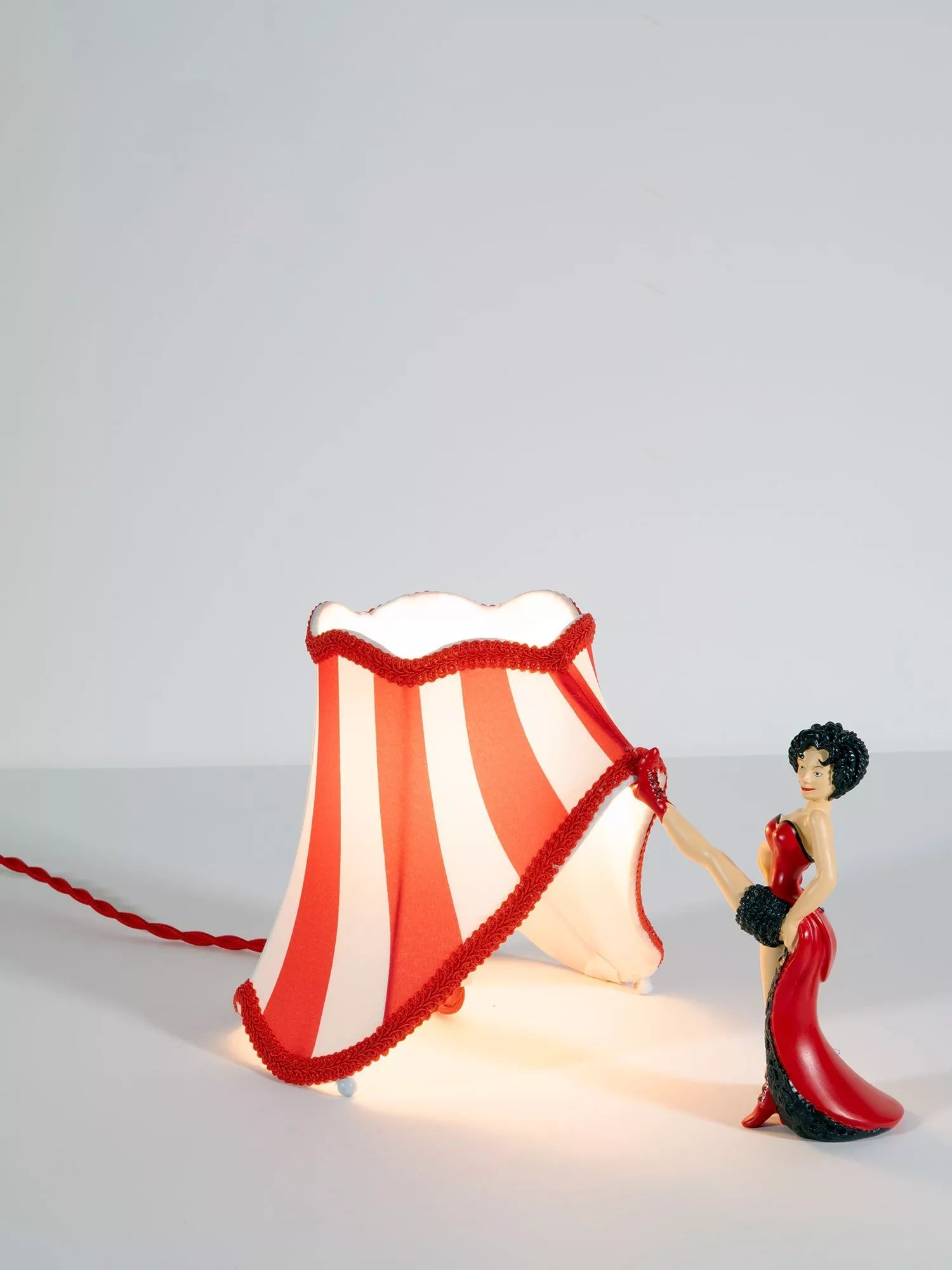Seletti Circus Lucy table lamp red/multi 26cm, UK version