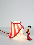 Seletti Circus Lucy table lamp red/multi 26cm, UK version