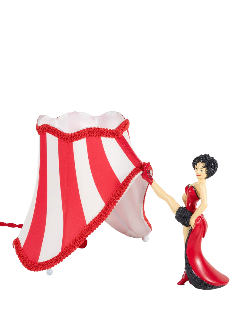 Seletti Circus Lucy table lamp red/multi 26cm, UK version