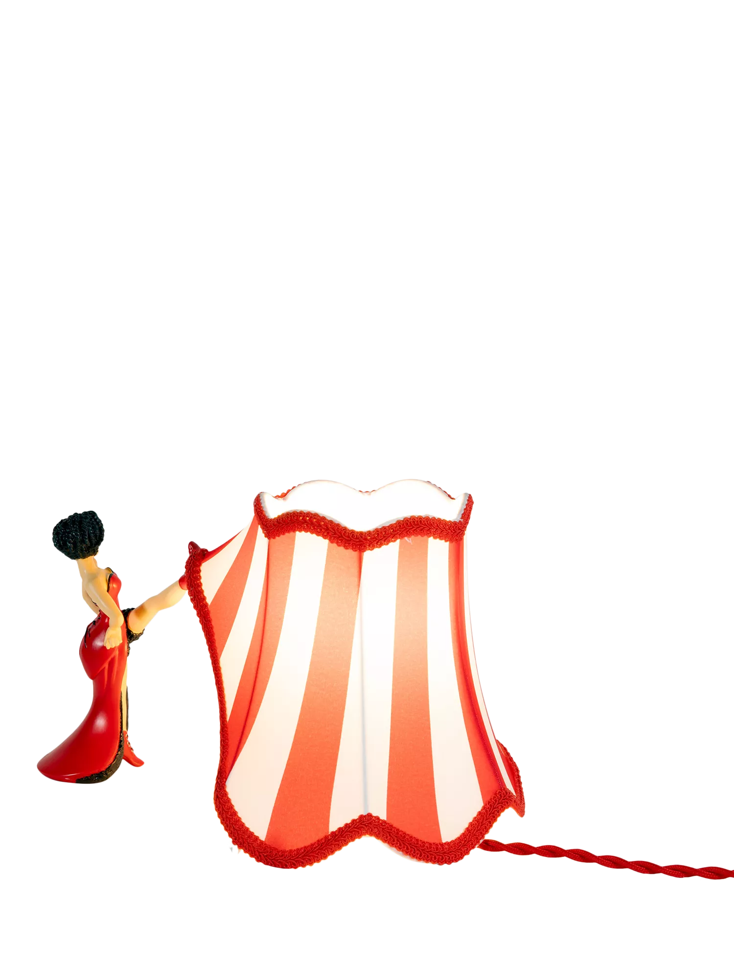 Seletti Circus Lucy table lamp red/multi 26cm, UK version