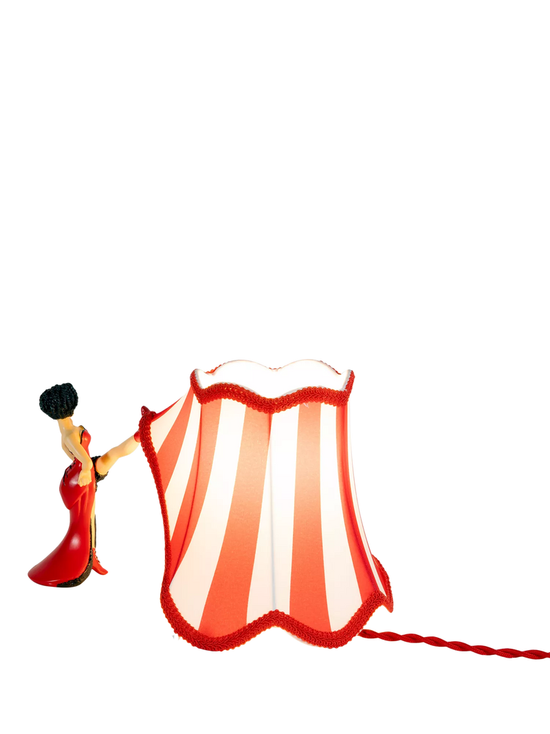 Seletti Circus Lucy table lamp red/multi 26cm, UK version