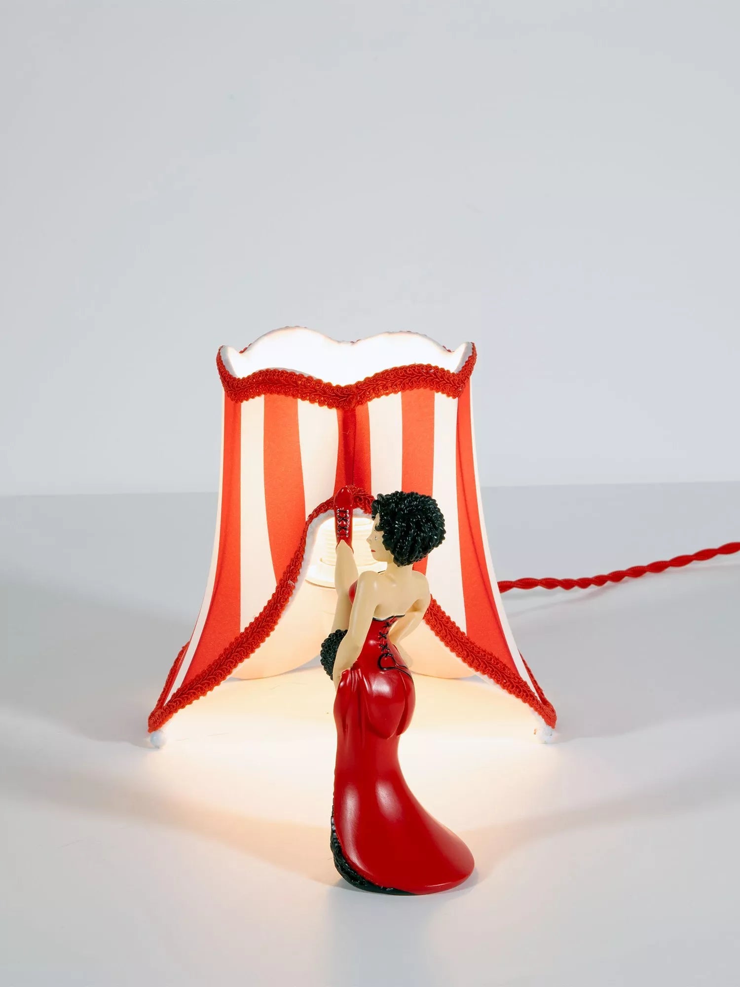 Seletti Circus Lucy table lamp red/multi 26cm, UK version